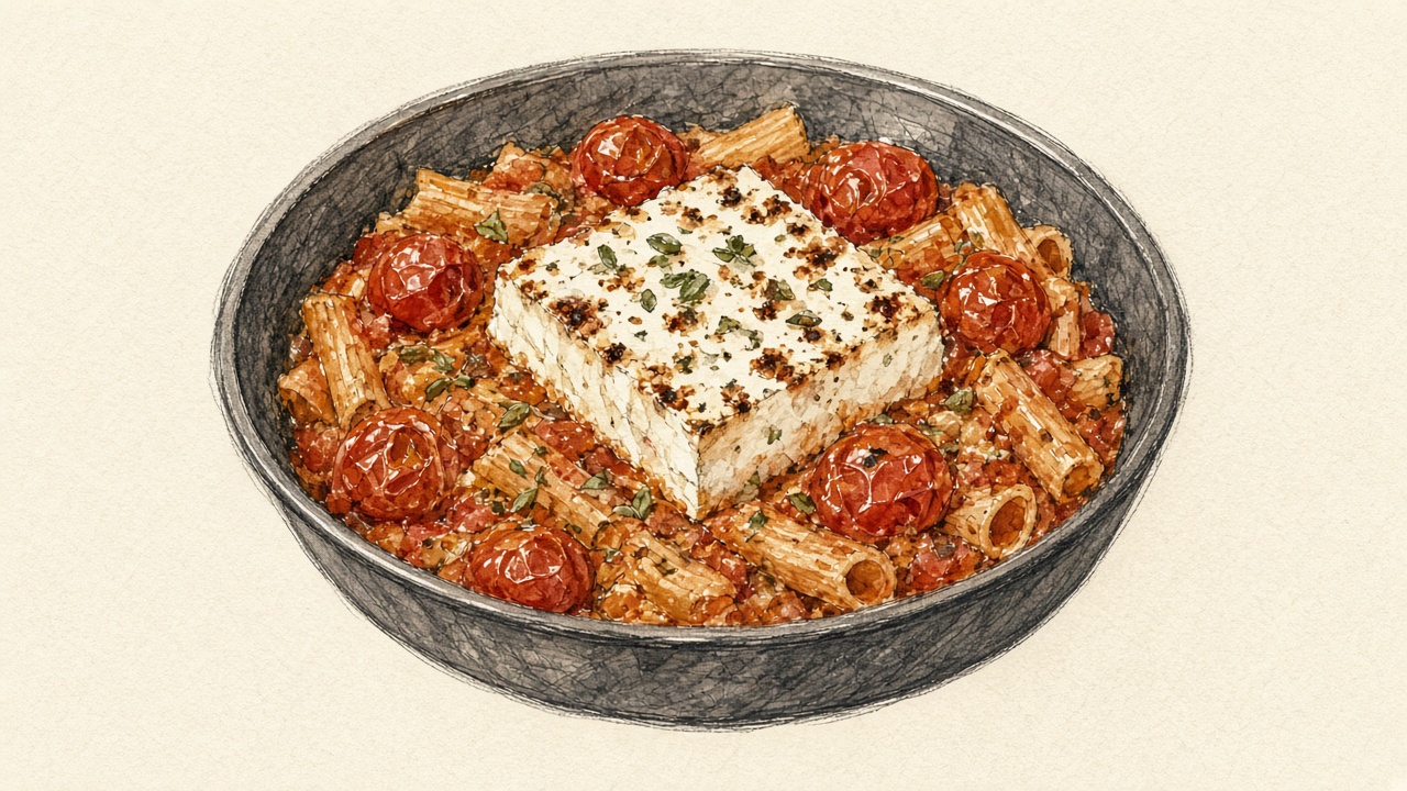 Baked Feta Pasta