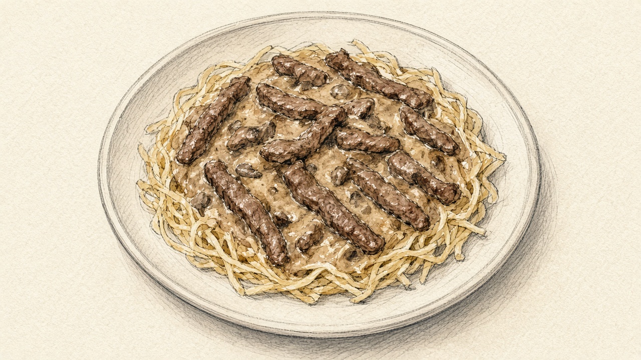 Beef Stroganoff