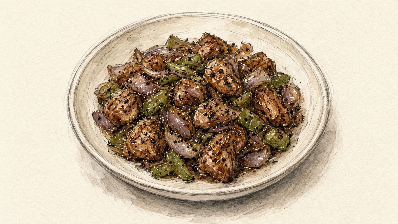 Black Pepper Chicken
