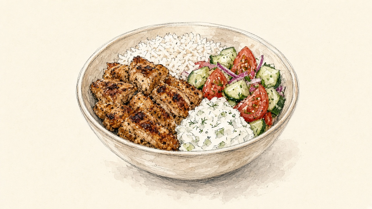 Greek Chicken Bowls