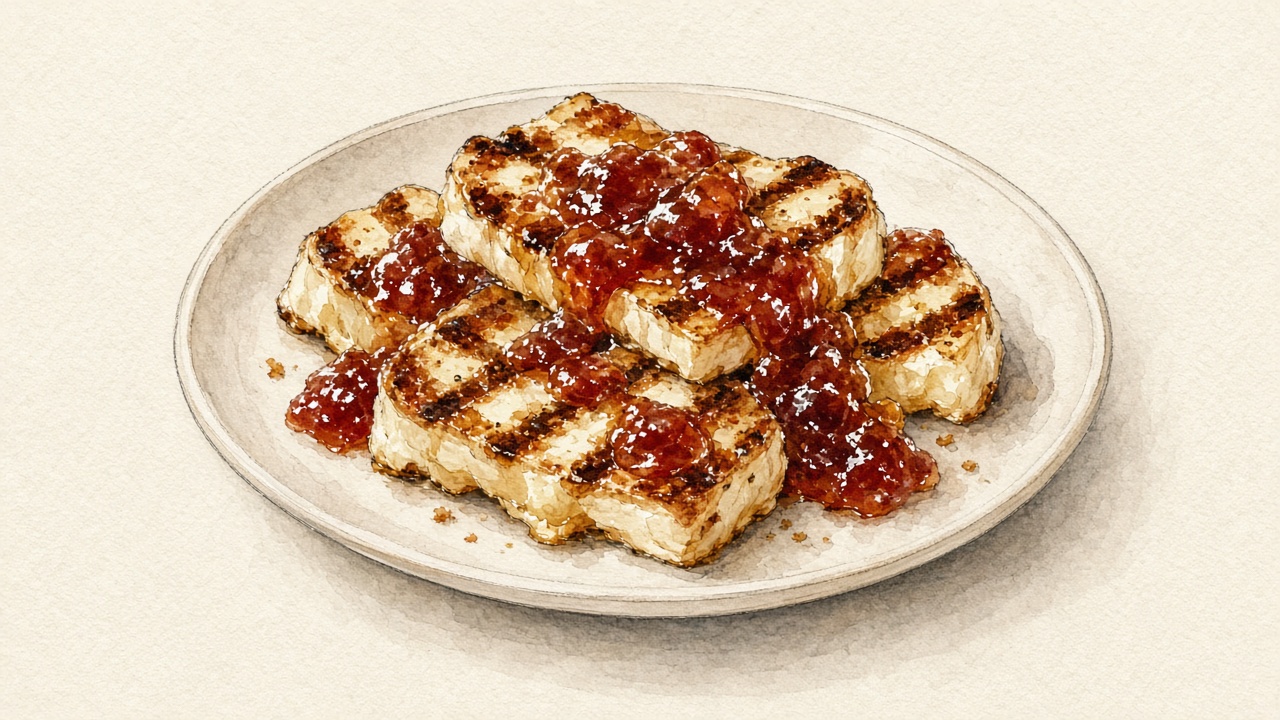 Grilled Cheese Tomato Jam