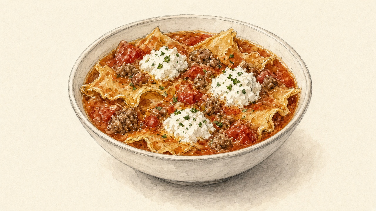 Lasagna Soup