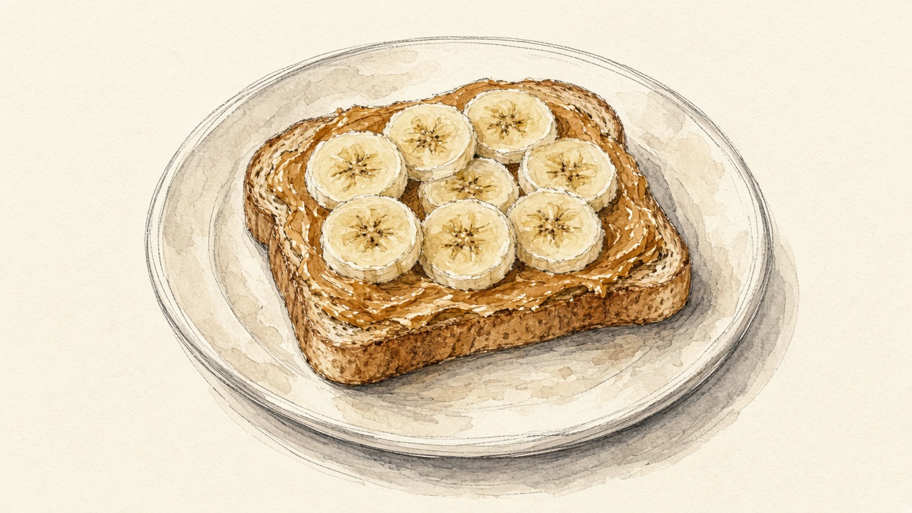 Peanut Butter Banana Toast