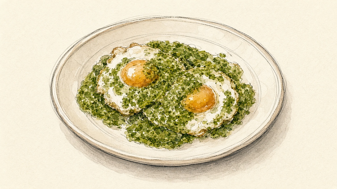 Pesto Eggs